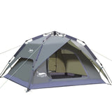 Desert&Fox Automatic Tent 3-4 Person Camping Easy Setup Portable Backpacking Shelter Traveling Hiking