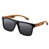 Hu Wood 2020 High Quality Square Sunglasses Men Polarized UV400
