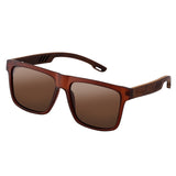 Hu Wood 2020 High Quality Square Sunglasses Men Polarized UV400