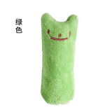 Teeth Grinding Catnip Toys Funny Interactive Plush Cat Toy Pet Kitten Chewing Vocal Toy Claws Thumb Bite Cat