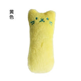 Teeth Grinding Catnip Toys Funny Interactive Plush Cat Toy Pet Kitten Chewing Vocal Toy Claws Thumb Bite Cat