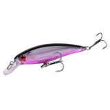 1PCS Laser Minnow Fishing Lure 11CM 13G Pesca Hook Wobbler Swimbait