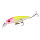 1PCS Laser Minnow Fishing Lure 11CM 13G Pesca Hook Wobbler Swimbait