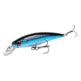 1PCS Laser Minnow Fishing Lure 11CM 13G Pesca Hook Wobbler Swimbait