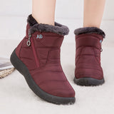Women Boots 2020 Waterproof Snow Boots Lightweight