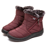 Women Boots 2020 Waterproof Snow Boots Lightweight