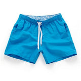 Men Swimsuit Swimming Shorts Swim Trunks Pocket Summer Swimwear Quickdry