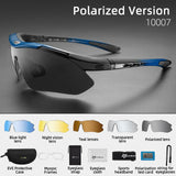 ROCKBROS Polarized Sport Men Sunglasses Road Cycling Mountain Biking Eye Protection