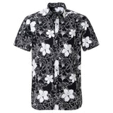 Summer Mens Hawaiin Shirt Printed Short Sleeve Flower Beach Floral Patterns