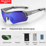 ROCKBROS Polarized Sport Men Sunglasses Road Cycling Mountain Biking Eye Protection