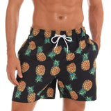 Escatch Quick Dry Summer Mens Swimwear Beach Board Shorts Briefs For Man Swim Trunks Beachwear