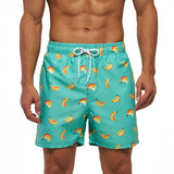 Escatch Quick Dry Summer Mens Swimwear Beach Board Shorts Briefs For Man Swim Trunks Beachwear