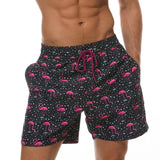 Escatch Quick Dry Summer Mens Swimwear Beach Board Shorts Briefs For Man Swim Trunks Beachwear
