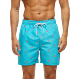 Escatch Quick Dry Summer Mens Swimwear Beach Board Shorts Briefs For Man Swim Trunks Beachwear