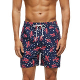 Escatch Quick Dry Summer Mens Swimwear Beach Board Shorts Briefs For Man Swim Trunks Beachwear