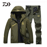 Fishing Suit Men Thin Fishing Clothing Hooded Sports Hiking Fishing Jacket Outdoors