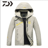 Fishing Suit Men Thin Fishing Clothing Hooded Sports Hiking Fishing Jacket Outdoors