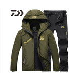 Fishing Suit Men Thin Fishing Clothing Hooded Sports Hiking Fishing Jacket Outdoors