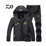 Fishing Suit Men Thin Fishing Clothing Hooded Sports Hiking Fishing Jacket Outdoors