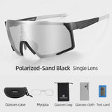 ROCKBROS Polarized Sport Men Sunglasses Road Cycling Mountain Biking Eye Protection