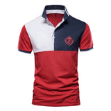 Men Polo Shirt Casual High Quality Short Sleeve Stand Collar