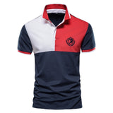 Men Polo Shirt Casual High Quality Short Sleeve Stand Collar