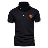 Men Polo Shirt Casual High Quality Short Sleeve Stand Collar