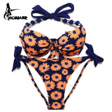 Women EONAR Bikini Push Up Swimsuit Set Swimwear Beachwear
