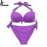 Women EONAR Bikini Push Up Swimsuit Set Swimwear Beachwear