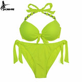Women EONAR Bikini Push Up Swimsuit Set Swimwear Beachwear