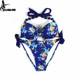 Women EONAR Bikini Push Up Swimsuit Set Swimwear Beachwear