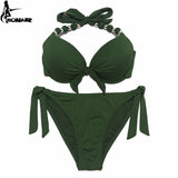 Women EONAR Bikini Push Up Swimsuit Set Swimwear Beachwear