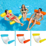 Floating Water Hammock Float Lounger Floating Toys Inflatable Floating Bed Chair Swimming Pool