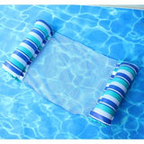 Floating Water Hammock Float Lounger Floating Toys Inflatable Floating Bed Chair Swimming Pool