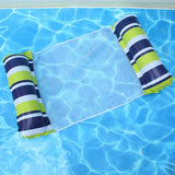 Floating Water Hammock Float Lounger Floating Toys Inflatable Floating Bed Chair Swimming Pool
