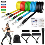200lb Fitness Booty Resistance Elastic Band Workout Training Sport Gym Equipment