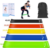 200lb Fitness Booty Resistance Elastic Band Workout Training Sport Gym Equipment