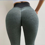 NORMOV Seamless Fitness Women Leggings Fashion Patchwork High Waist Elastic Push Up Polyester Leggings