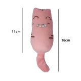 Teeth Grinding Catnip Toys Funny Interactive Plush Cat Toy Pet Kitten Chewing Vocal Toy Claws Thumb Bite Cat