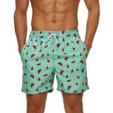 Escatch Quick Dry Summer Mens Swimwear Beach Board Shorts Briefs For Man Swim Trunks Beachwear