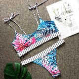2021 Bikini Women Push Up Padded Bra Swimsuit Beachwear