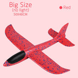 48CM Hand Throw Airplane EPP Foam Launch Fly Glider Outdoor Fun Toys Children