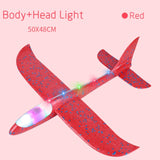 48CM Hand Throw Airplane EPP Foam Launch Fly Glider Outdoor Fun Toys Children