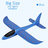 48CM Hand Throw Airplane EPP Foam Launch Fly Glider Outdoor Fun Toys Children