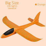 48CM Hand Throw Airplane EPP Foam Launch Fly Glider Outdoor Fun Toys Children