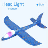 48CM Hand Throw Airplane EPP Foam Launch Fly Glider Outdoor Fun Toys Children