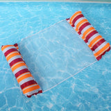 Floating Water Hammock Float Lounger Floating Toys Inflatable Floating Bed Chair Swimming Pool