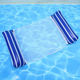 Floating Water Hammock Float Lounger Floating Toys Inflatable Floating Bed Chair Swimming Pool