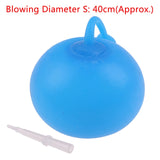 S M L Children Outdoor Soft Air Water Filled Bubble Ball Blow Up Balloon Fun