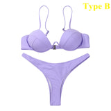 Tropfen Sexy Push Up Bikini Set Swimsuit Beachwear